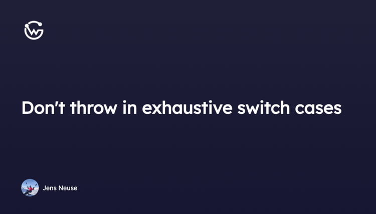 Why you should avoid exhaustive switch case in API clients